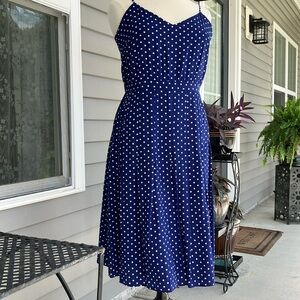 J.Crew silk fit & flare sundress sz 16T